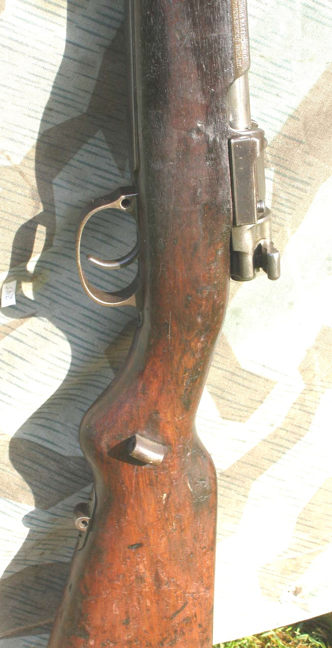 10245-5 Deutsches Deko Gewehr von DWM Berlin Mod. 1908.
