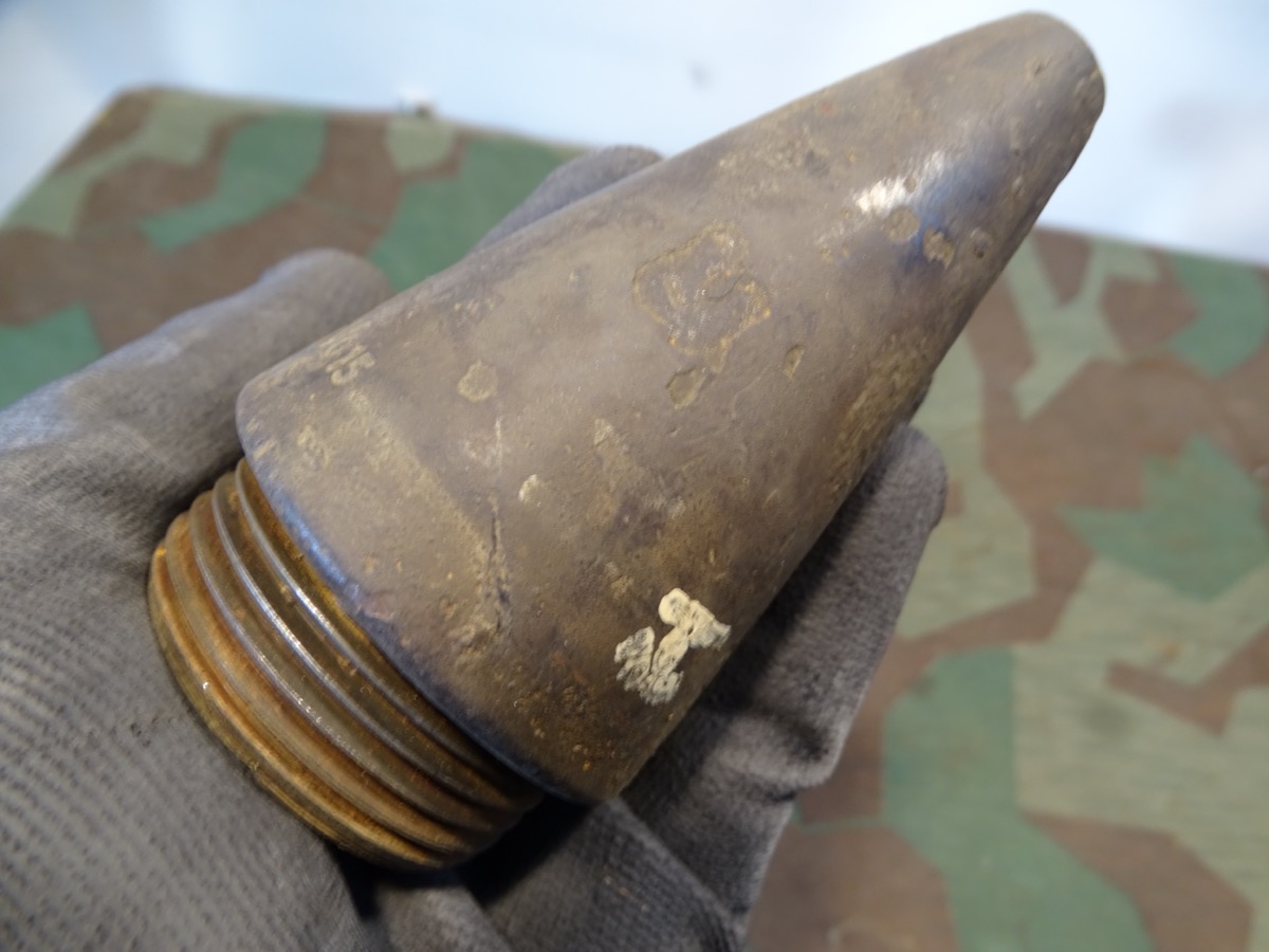 Deko AZ 23/28 Zünder für 8,8 cm  Deko Sprenggranate, Artilerie/ Panzer/ Flak,  " asf 44" Graetz AG  