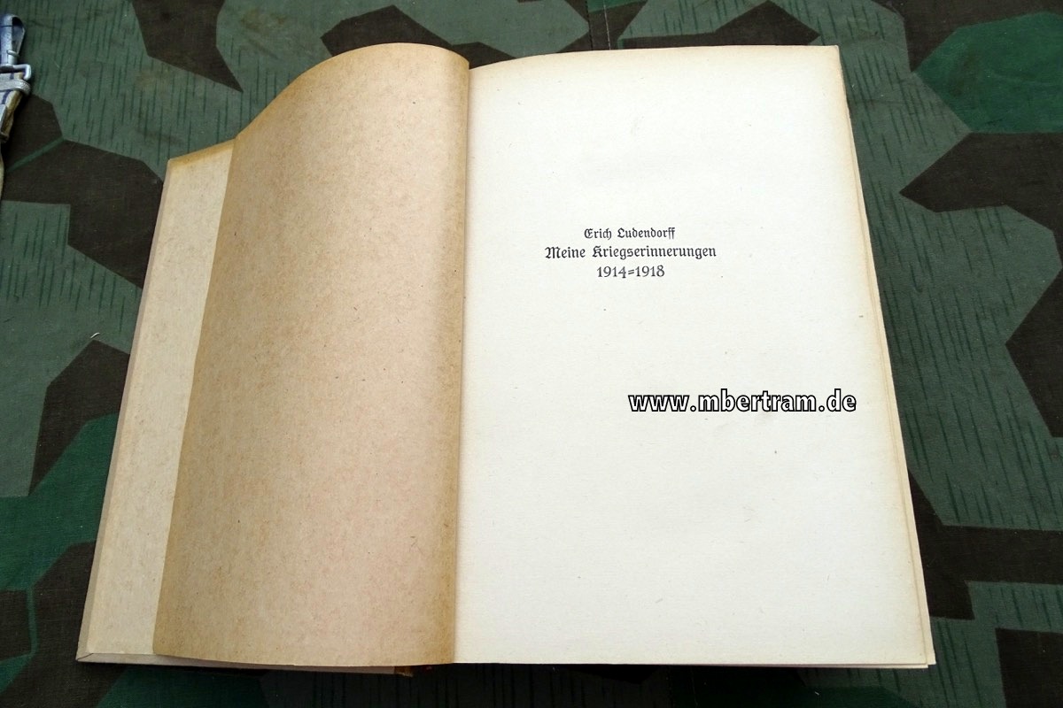 Ludendorff, Erich: Ludendorff meine Kriegserinnerungen 1914-1918