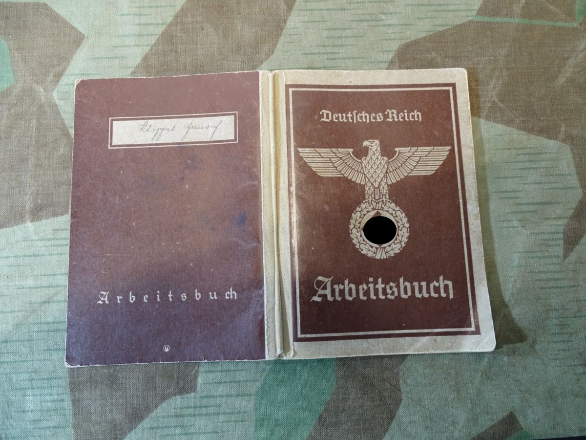 Arbeitsbuch mit Merkblatt 1937, Sukateur, Ahrweiler, Neuenahr, Köln
