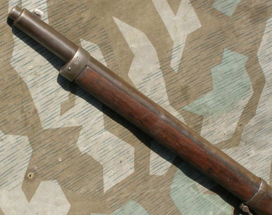 10238-3 Deko Gewehr 88, Hst.: Amberg 1889, Deutsches Visier