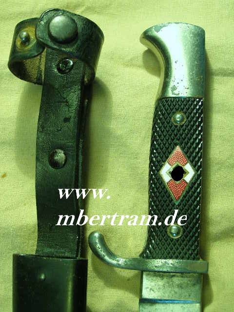 HJ Fahrtenmesser, Doppelhersteller RZM M7/27, 1939 PUMA