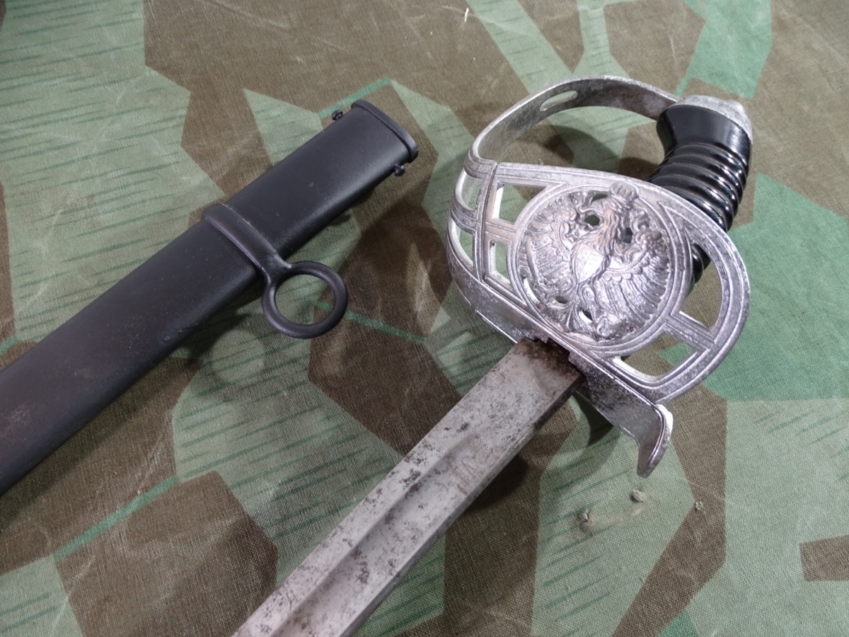 KD 89, Kavallerie- Degen M 1889,  gereinigt, C.E. Eickhorn Solingen