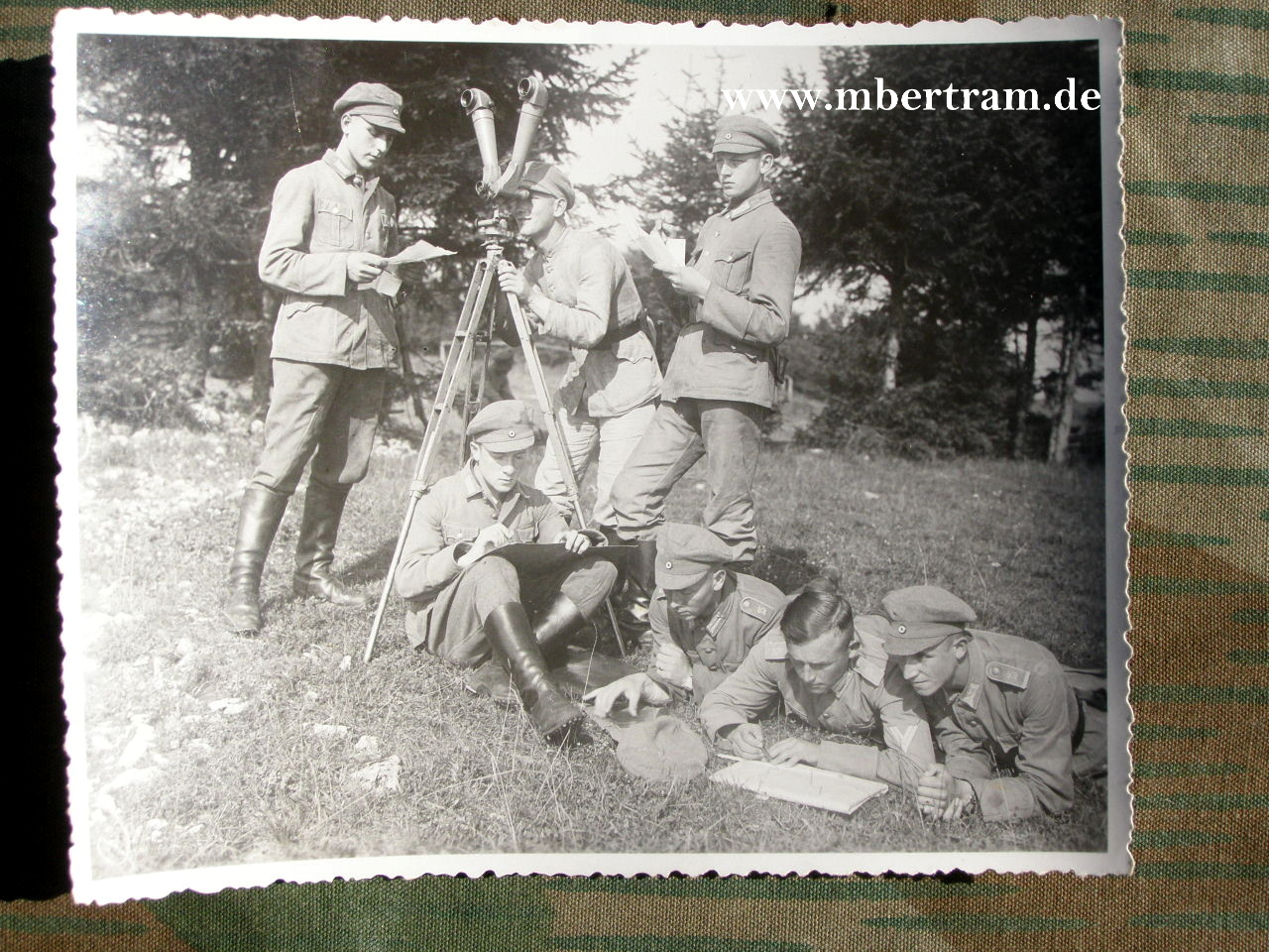 10453-4 9 x GeländeÜbung, Reichswehr, 4. ( Mg) Kp. Inf. Rgt. 15