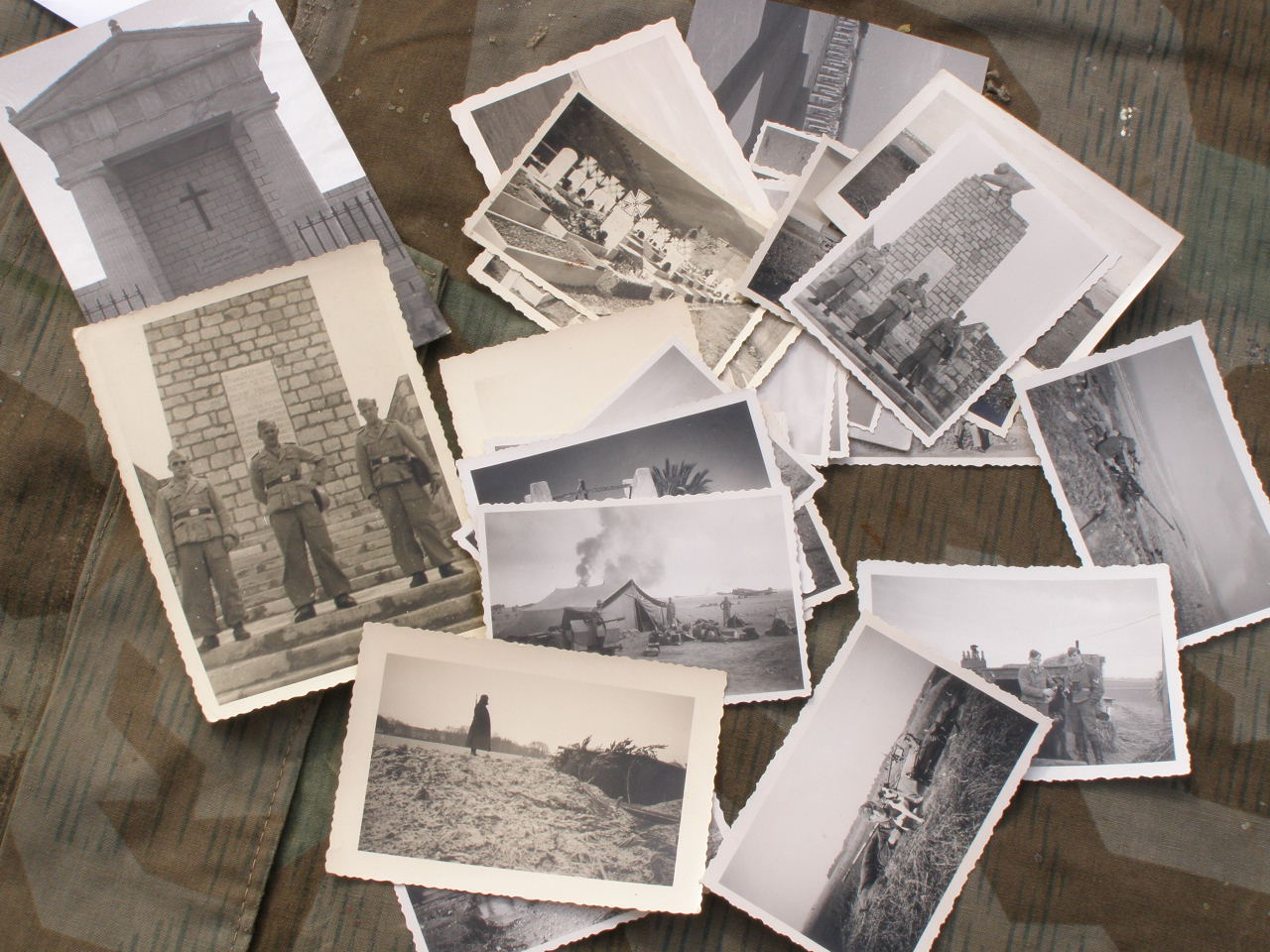 24 Fotos eines Luftwaffenangehörigen, Kreta, Afrikaeinsatz.