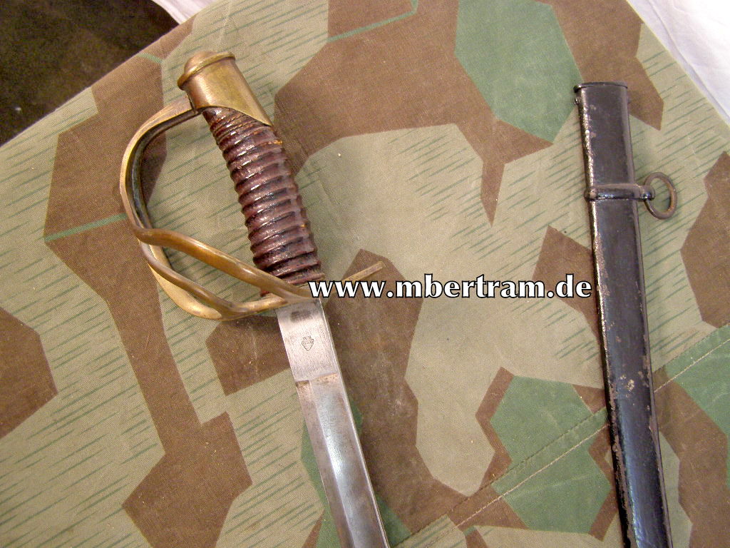 Kavalleriesäbel, M 1822, Solinger Fertigung, Hst.: R&S