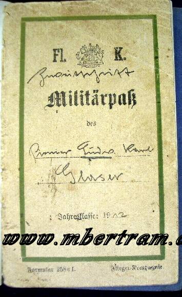 1011-12 Dokumenten Konvolut bayr.Flieger 1917, Jagdstaffel 34.