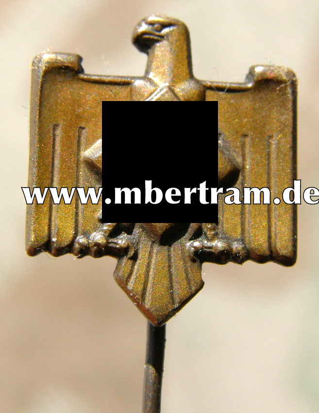 Mitgliedsabzeichen NSRL an langer Nadel