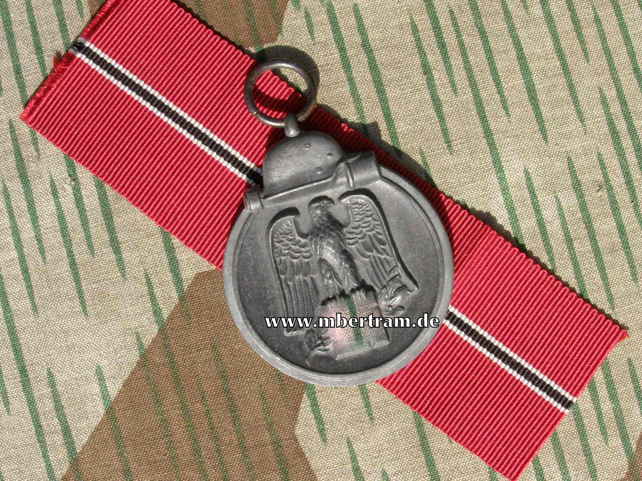 MEDAILLE WINTERSCHLACHT IM OSTEN 1941/42, o. Hst.