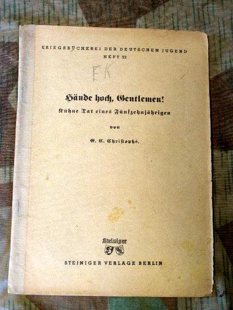 Kriegsbücherei der deutschen Jugend Heft 33, Hände hoch