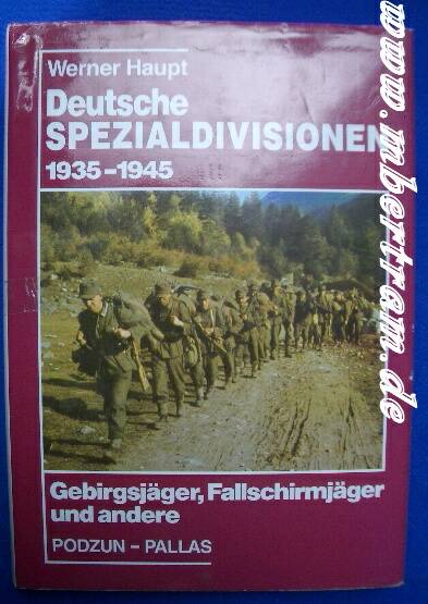 Deutsche Spezialdivisionen 1935-1945. Gebj., Fallschirmjâger