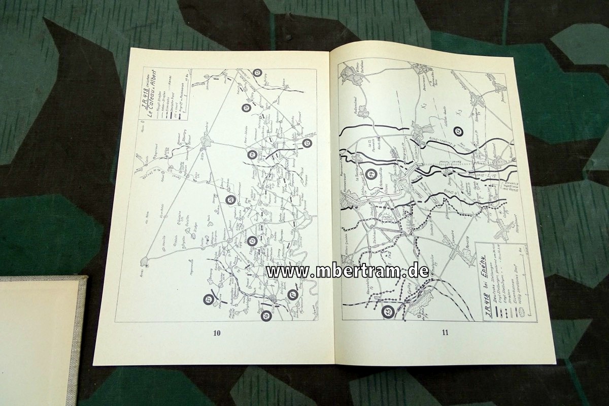 Regimentsgeschichte: Das Heldenbuch vom Infanterie Regiment 418 , 2. Aufl. 1937