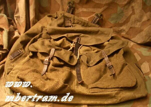 großer Wehrmacht Rucksack für Y-Riemen