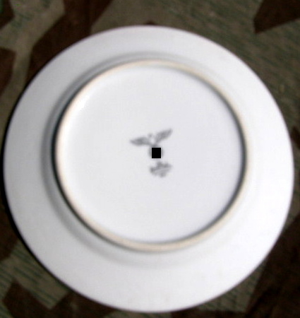 WH Porzellan Essteller 23,5cm, Adler,"Rosenthal 1941