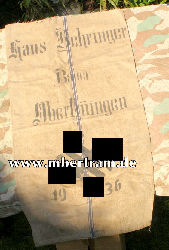 Kartoffelsack / Verpflegungssack Reichsnährstand 1936