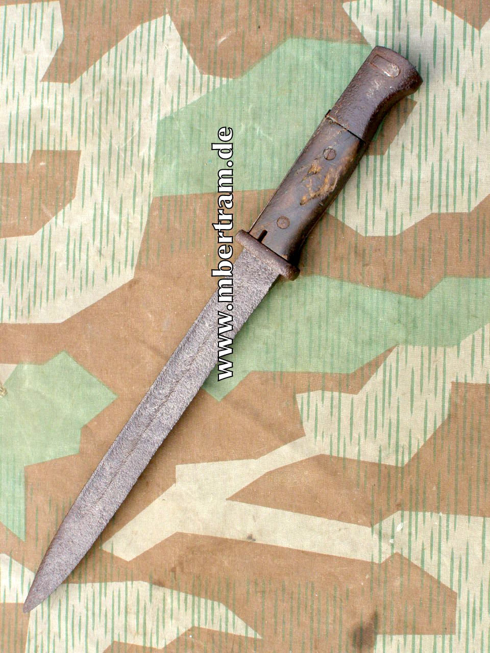 SEITENGEWEHR 84/98, wahrsch. Bodenfund, ohne Scheide