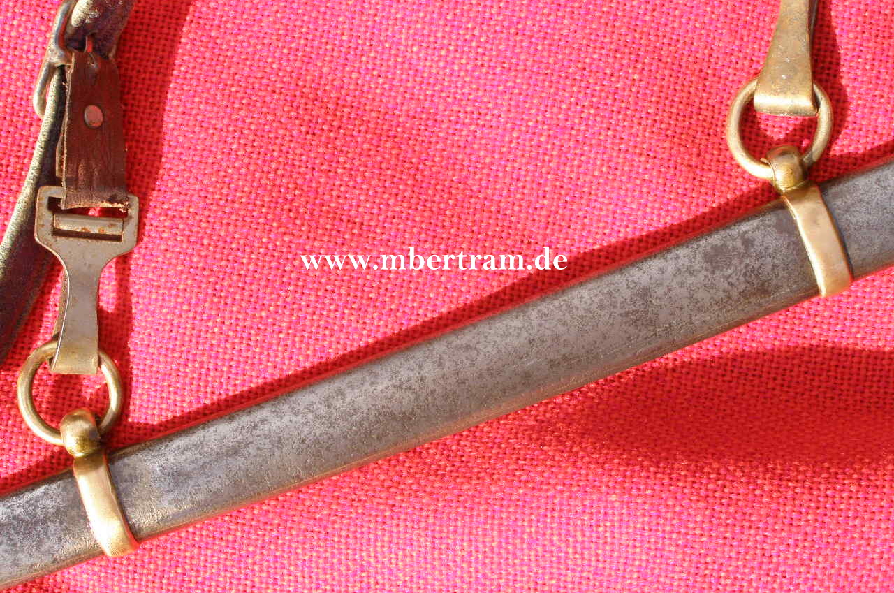 10412-17 Preussen Löwenkopfsäbel für Artillerie Offiziere um 1870