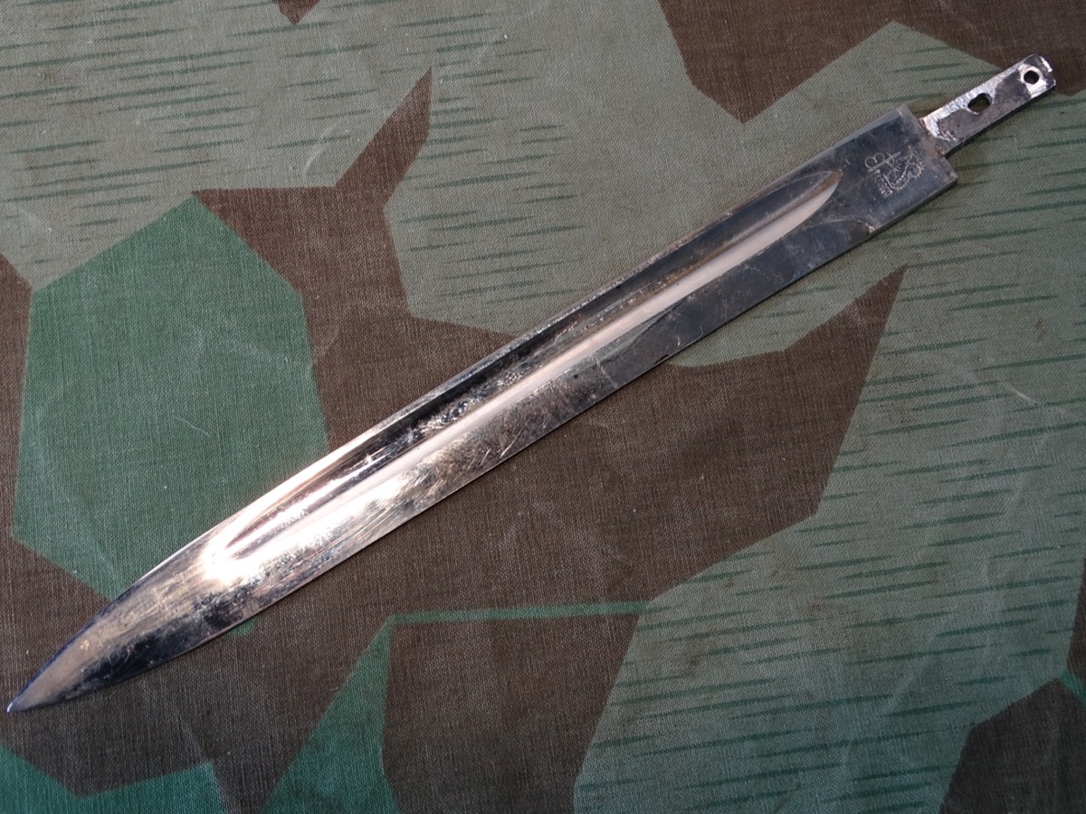 Bajonettklinge zum Ausgeh Seitengewehr KS 98 der Wehrmacht, Original Eickhorn Bajonettklinge zum Ausgeh Seitengewehr KS 98 der Wehrmacht, Original Eickhorn