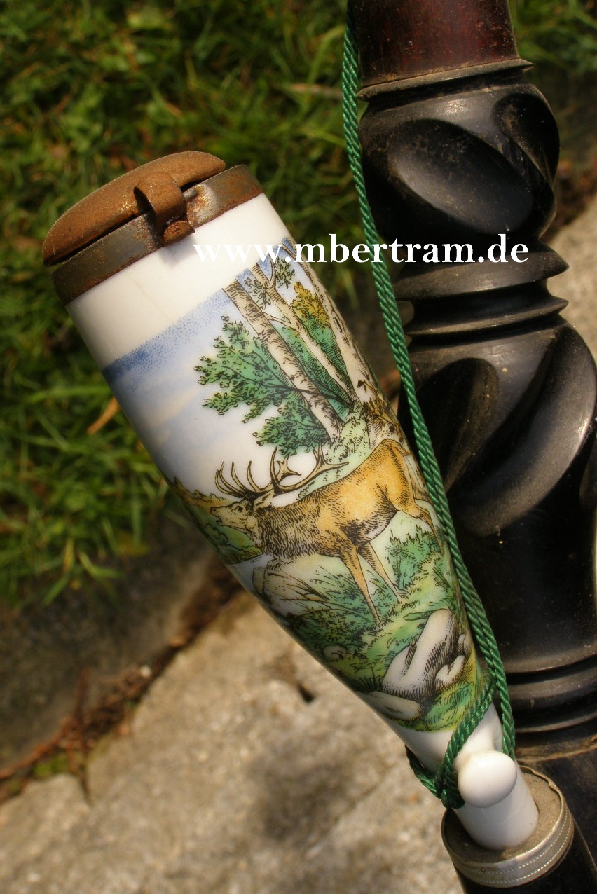 11025-7 Reservistenpfeifen Stiel, "Husaren Rgt. 7 Bonn, 1906/1909