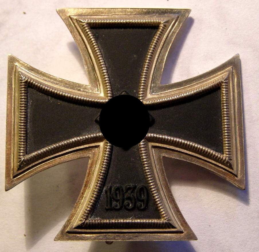 Eisernes Kreuz 1. Klasse 1939 ohne Hersteller Zustand 1-2