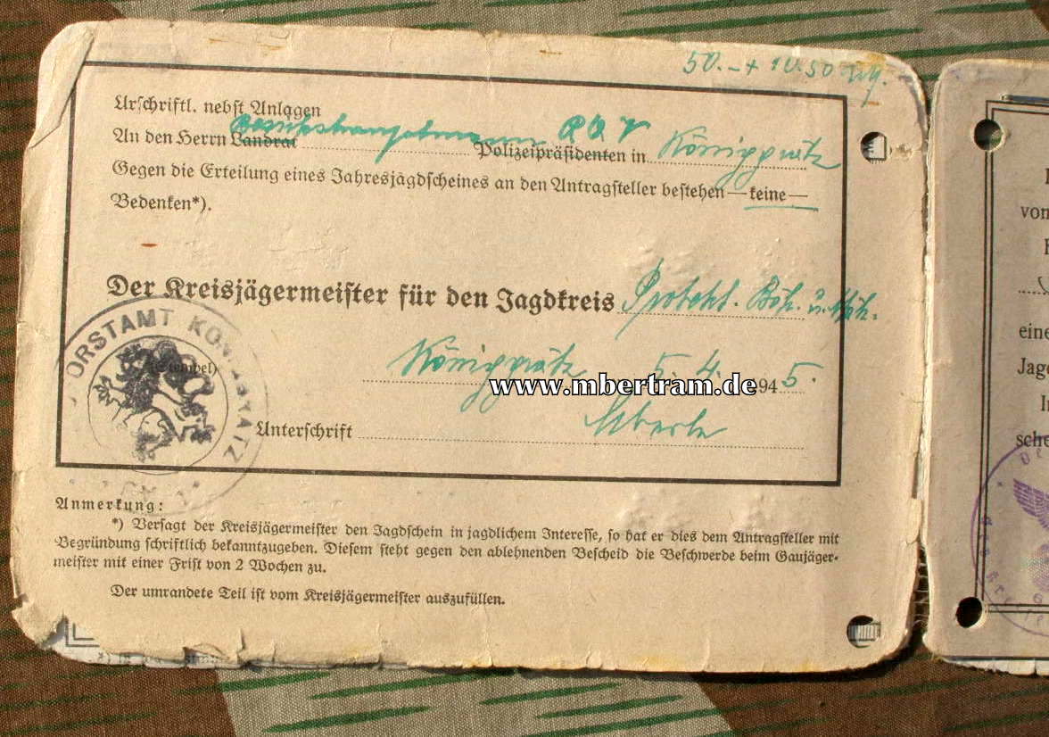 11136-11 Urkunden: 2 Beförderungsurkunden mit Schmuckmappe
