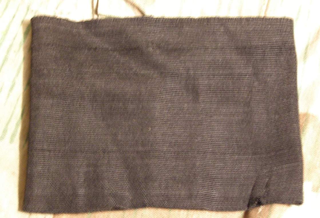 Wehrmachts Trauerarmbinde aus Offiziersnachlass, dehnbar