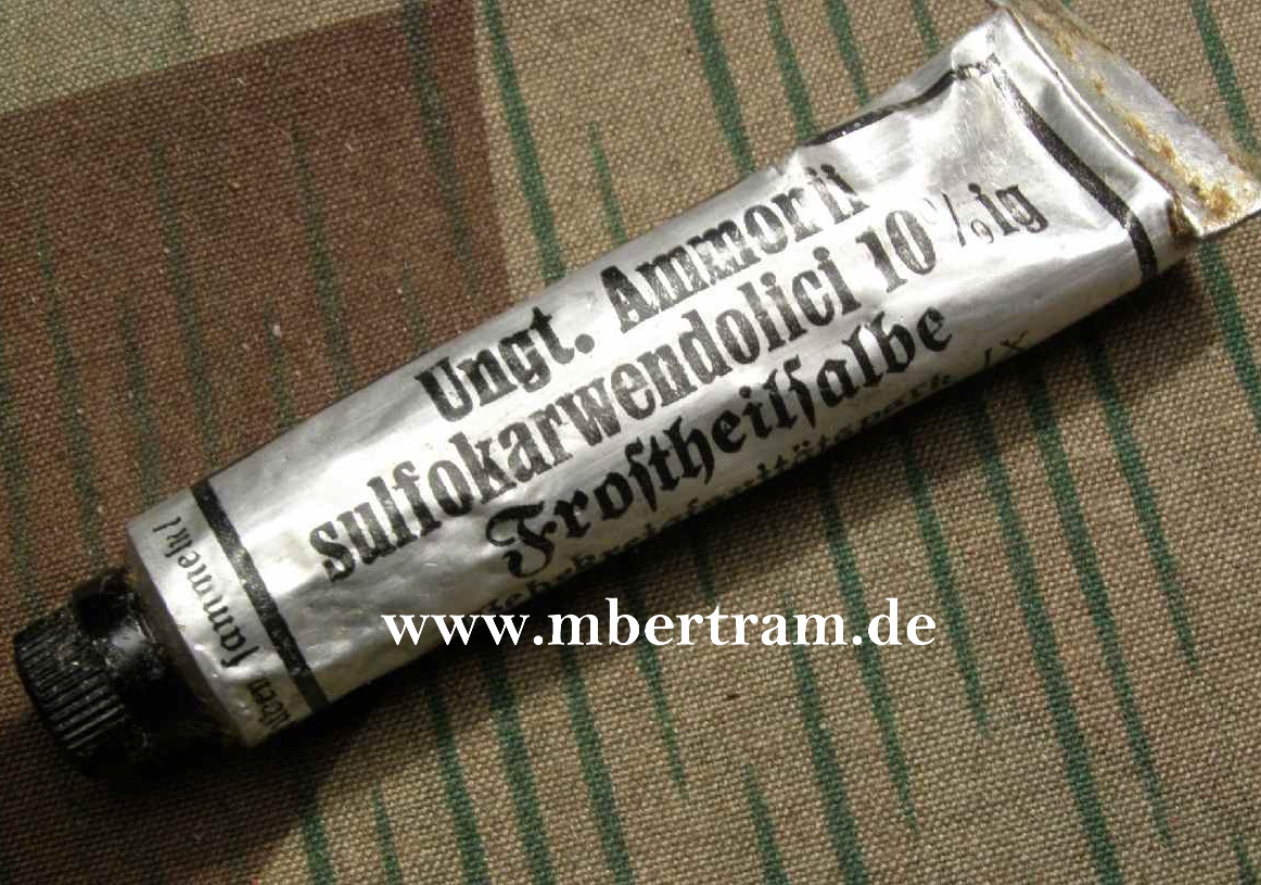 Frostheilsalbe, Wehrmacht, Wehrkreissanitätspark IX Kassel