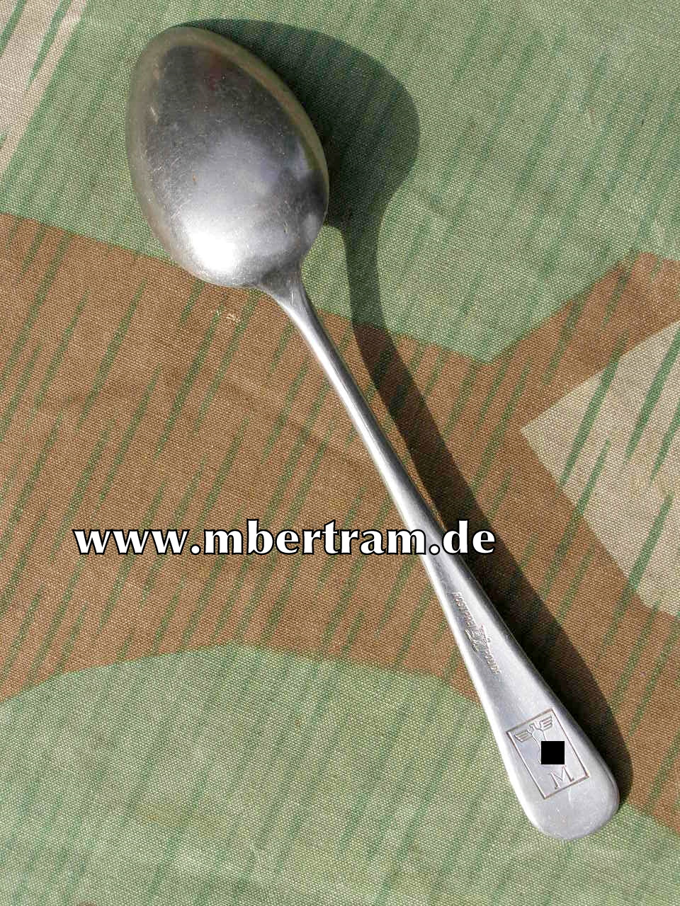 KM Kaffee Löffel, Hst: "Polida", Rostfrei" KM Adler, entnazt