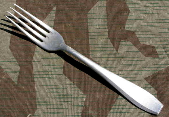 Wehrmacht Gabel, Alu., WH Adler, Hst.: "WSM 1942"