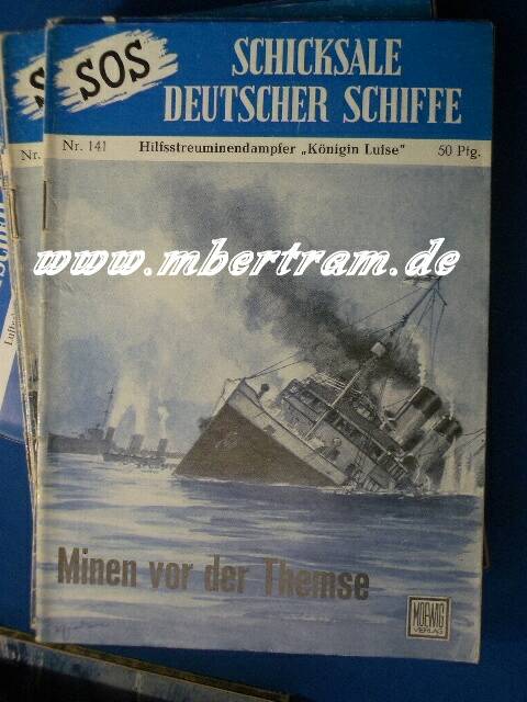 35x Schicksale deutscher Schiffe, P.Schuber, 1957