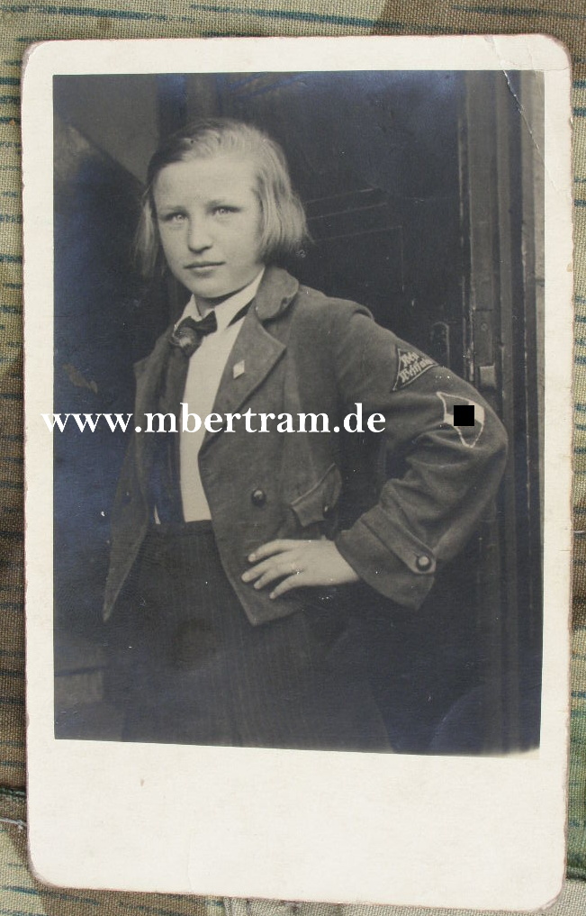 BDM Mädel, Kletterweste, Ärmelraute, Halstuch, Knoten