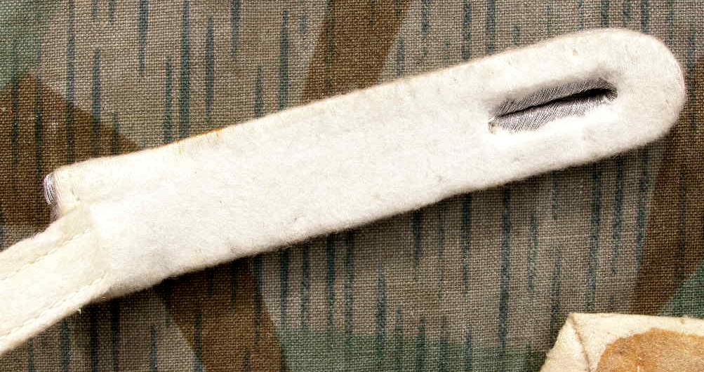 Schulterklappe und Kragenspiegel Fähnrich Infanterie