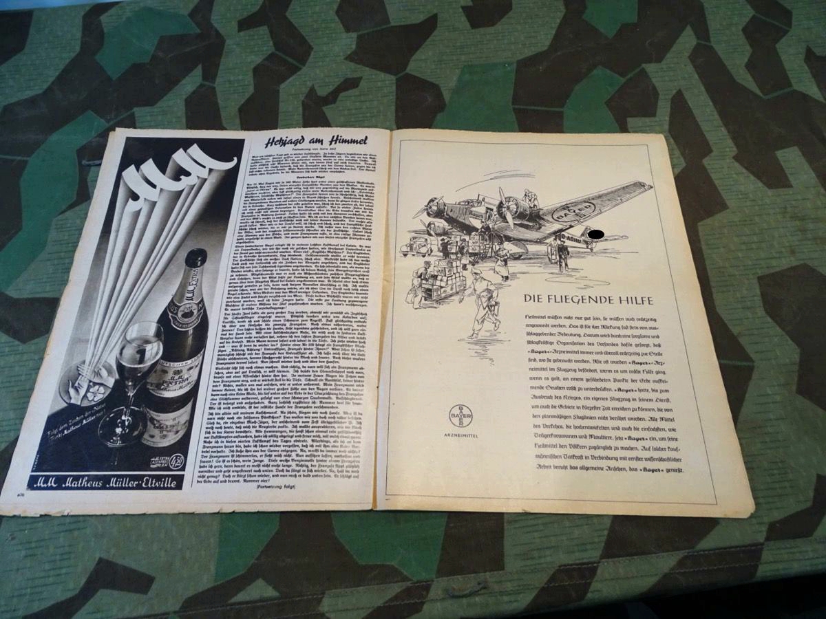 Luftwaffen Zeitschrift " Der Adler", Heft 26, 24.12.1940, Westfeldzug Luftwaffen Zeitschrift " Der Adler", Heft 26, 24.12.1940, Westfeldzug