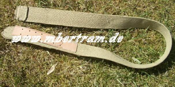 Replik: Webkoppelriemen für Afrikakoorps, Wehrmacht