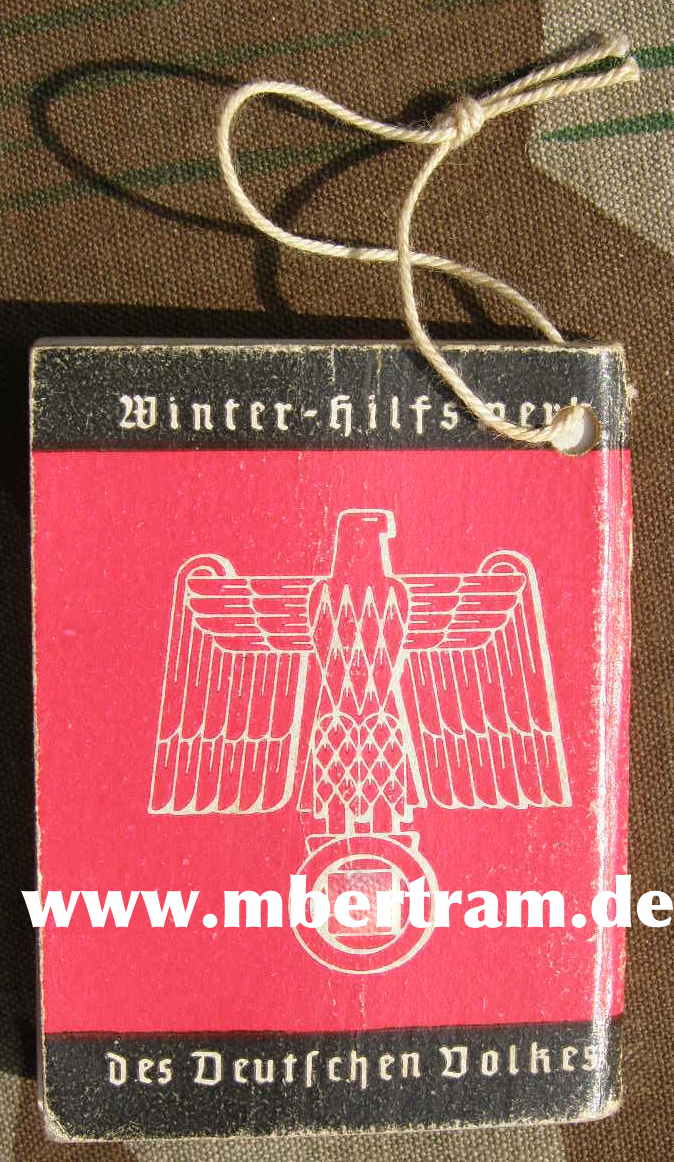 Winterhilfswerk Heftchen: "Der Führer und die Bewegung"