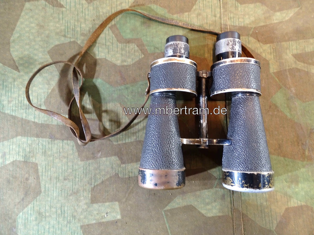 Dienstglas Kriegsmarine, Adler entfernt, 7x50 beh