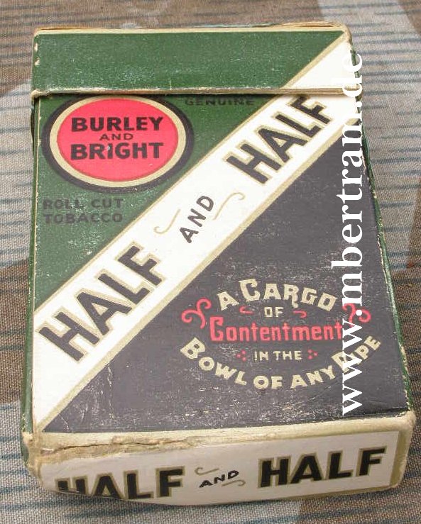 Pfeiffen- und Zigarettentabak der US Army um 1944/45.