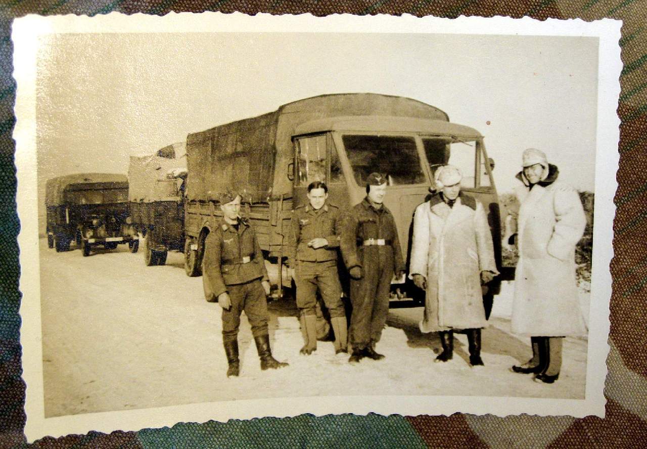 Luftwaffe, LKW, Winter Sonderbekleidung, Fell-Feldmütze...