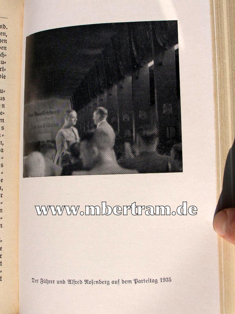 Rosenberg: Gestaltung der Idee. Blut u.Ehre II. Band. 1938