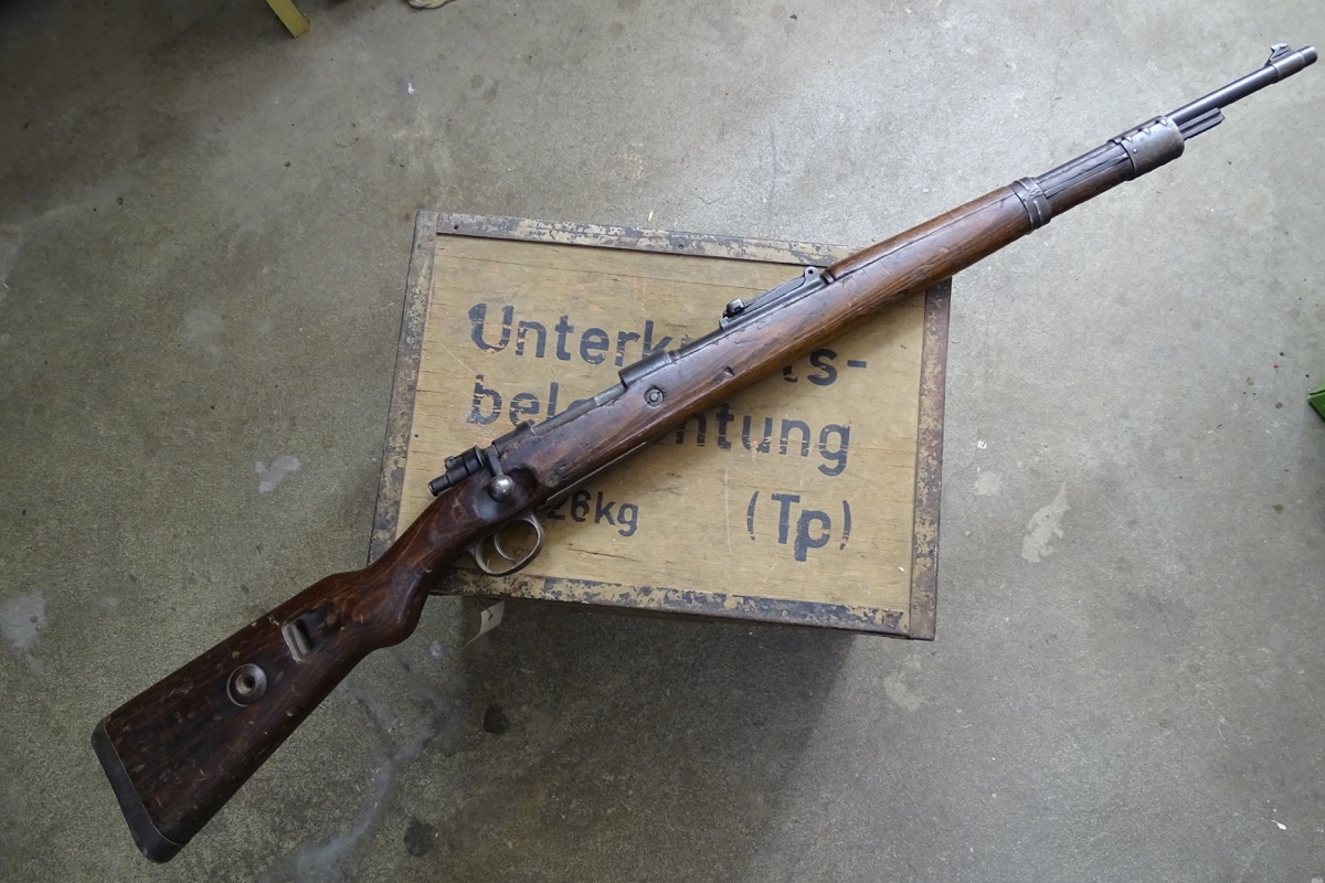 Deko Wehrmachts K 98, "bnz" ( Steyr) , " Einzelrune" -4"