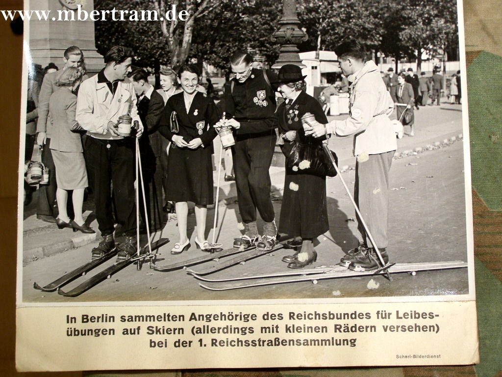 Sammlung Reichsbund f. LeibesÜbungen auf Skiern 1941