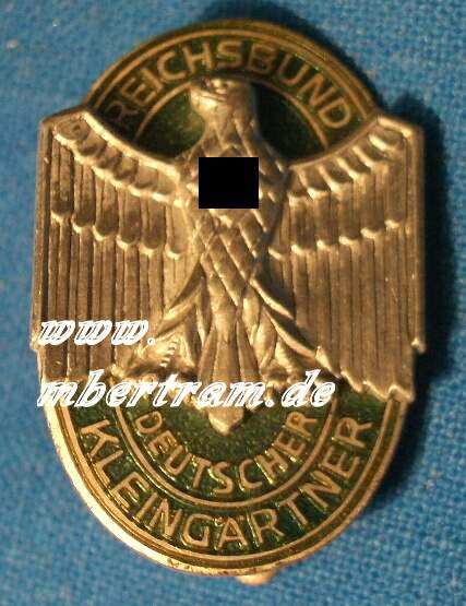 Mitgliedsabzeichen Reichsbund Deutscher Kleingärtner, RDK