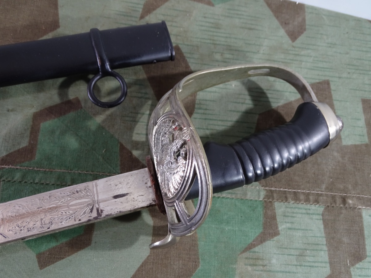 Preussischer Kavallerie Degen KD 89, 2. Leib Husaren Rgt. Königin Viktoria von Preussen No. 2, Eickhorn SG