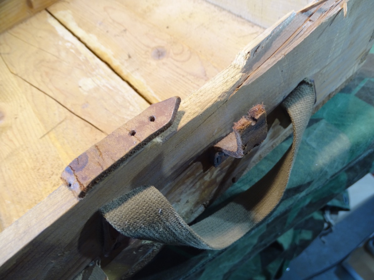 Sehr frühe Bundeswehr Munitionskiste für MG 42 Munition cal. 7,62, 1958