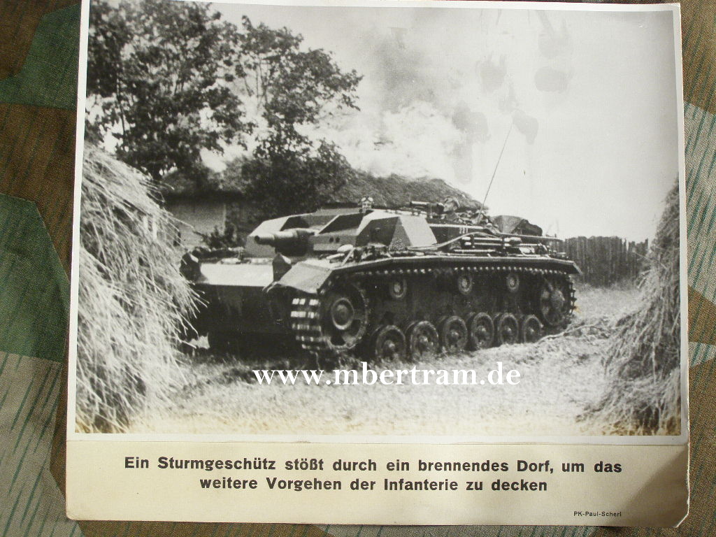 Sturmgeschütz deckt Vorgehen der Infanterie 23.09.1941