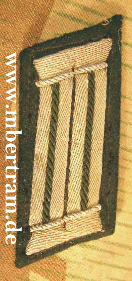 Kragenspiegel Offz. mot.Inf. / Kradtr. Wehrmacht