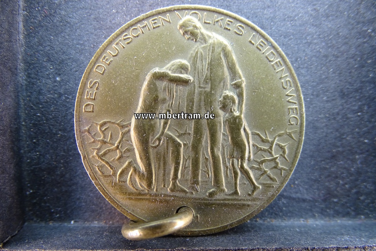 Medille: "Des Deutschen Volkes Leidensweg", Preise am 1.12.1923
