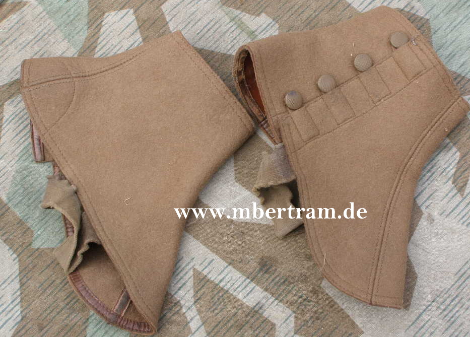 WH, Filzgamaschen zum Ausgehanzug für Offiziere 1939