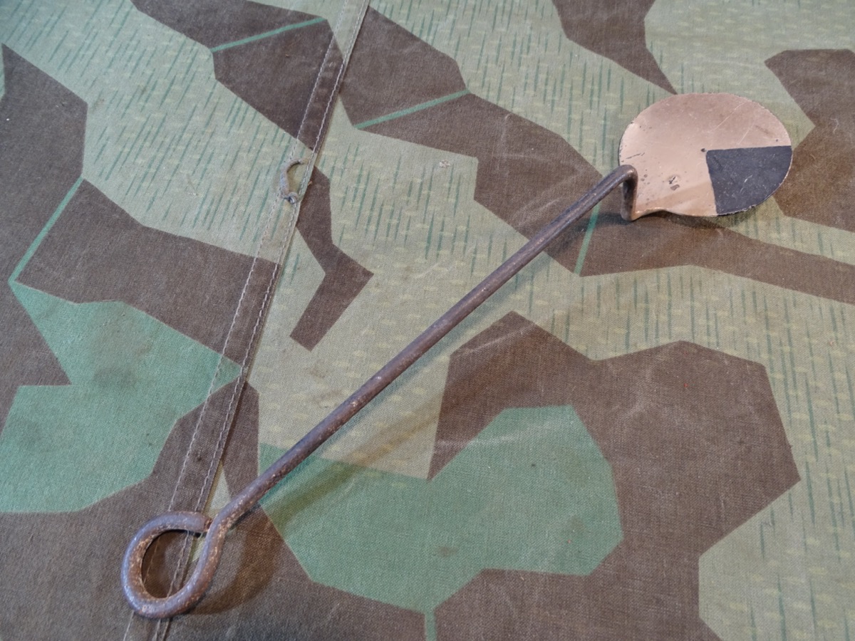 Wehrmacht - Kelle zur Anzeige von Schussergebnissen aus der Deckung 