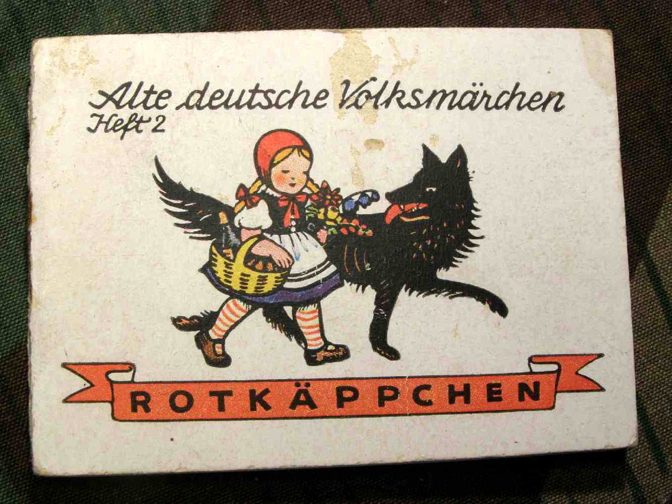 "Rotkäppchen", WHW Papierheftchen.